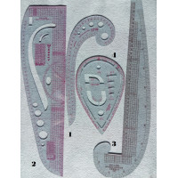 Лекала метрические портновские